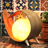 Coconut Lamp - Natural Wrapover - SHAMTAM.COM