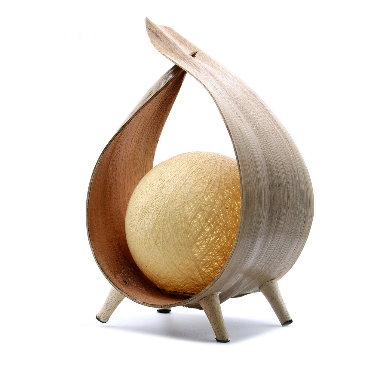 Coconut Lamp - Natural Wrapover - SHAMTAM.COM