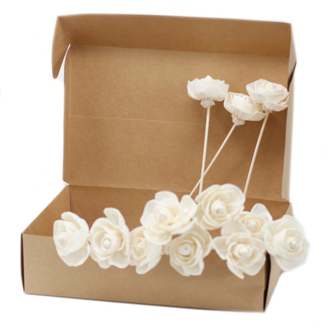 Natural Diffuser Flowers - Rose on Reed - SHAMTAM.COM