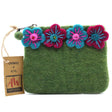 Zip Pouch (asst) - Four Flowers - SHAMTAM.COM