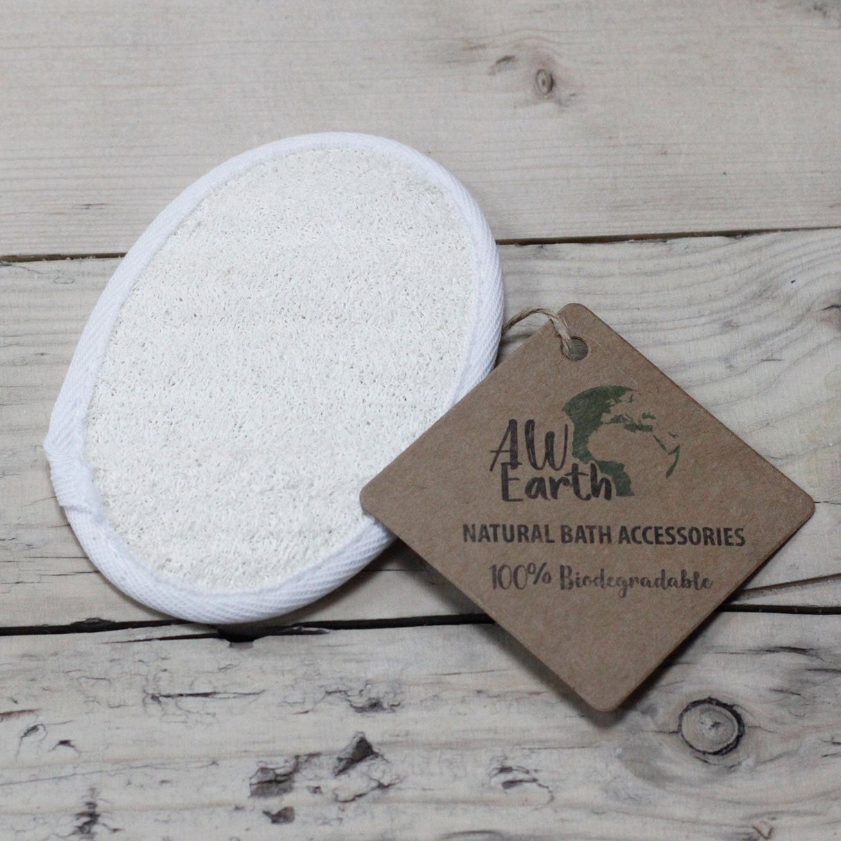 Natural Loofah Body Scrubs - Oval - SHAMTAM.COM