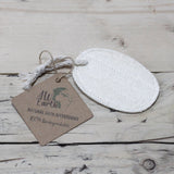 Natural Loofah Body Scrubs - Oval Rub - SHAMTAM.COM