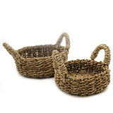 Natural Seagrass Basket - Set of 2 - SHAMTAM.COM