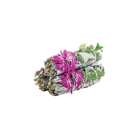Natural Smudge Stick - 10cm Dahlia Sage for Cleansing and Purification - SHAMTAM.COM