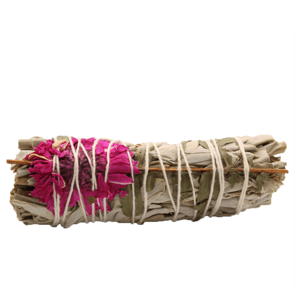 Natural Smudge Stick - 10cm Dahlia Sage for Cleansing and Purification - SHAMTAM.COM