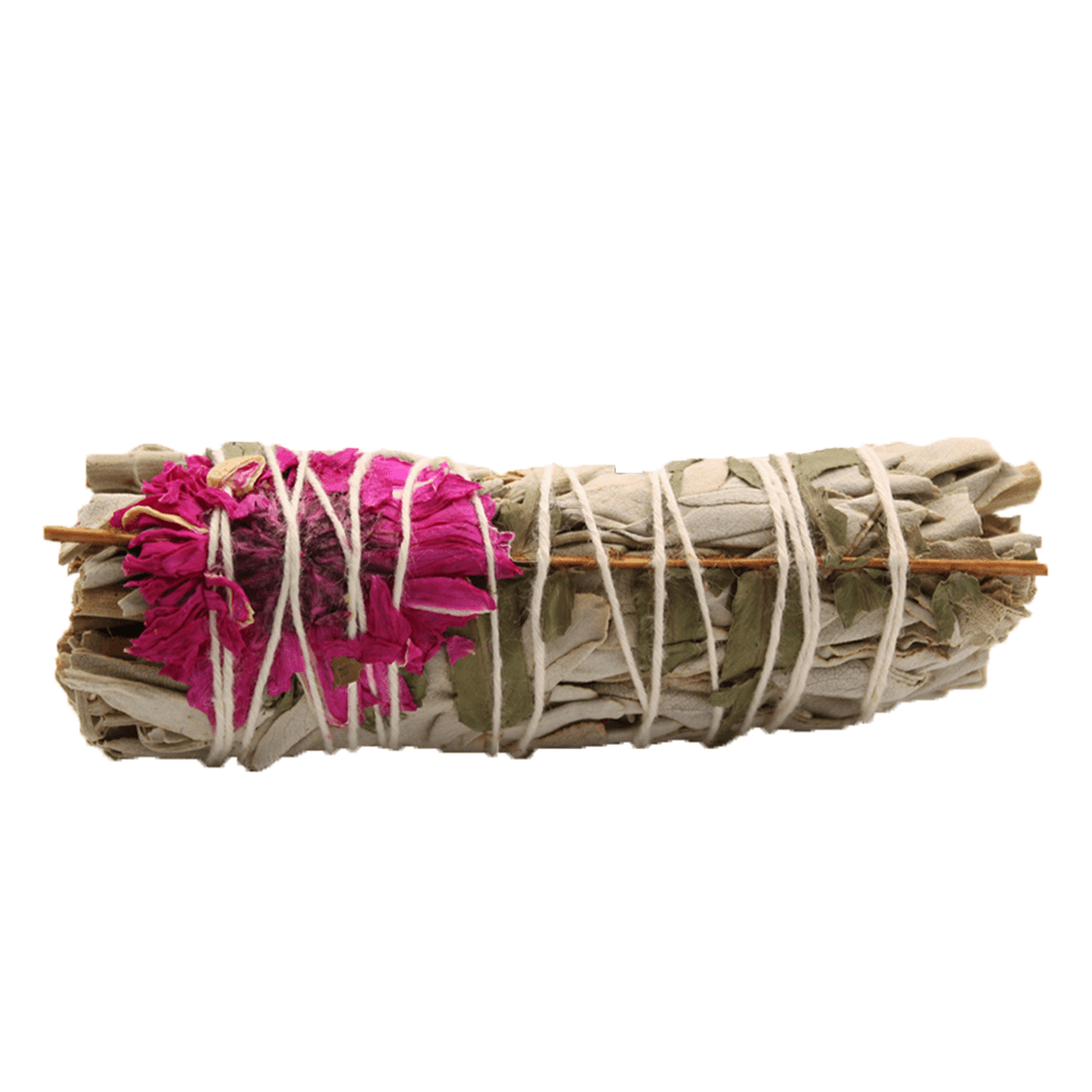 Natural Smudge Stick - 10cm Dahlia Sage for Cleansing and Purification - SHAMTAM.COM