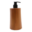 Natural Teakwood Soap Dispenser - Taper - SHAMTAM.COM