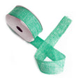 Natural Texture Ribbon 38mm x 20m - Aqua - SHAMTAM.COM