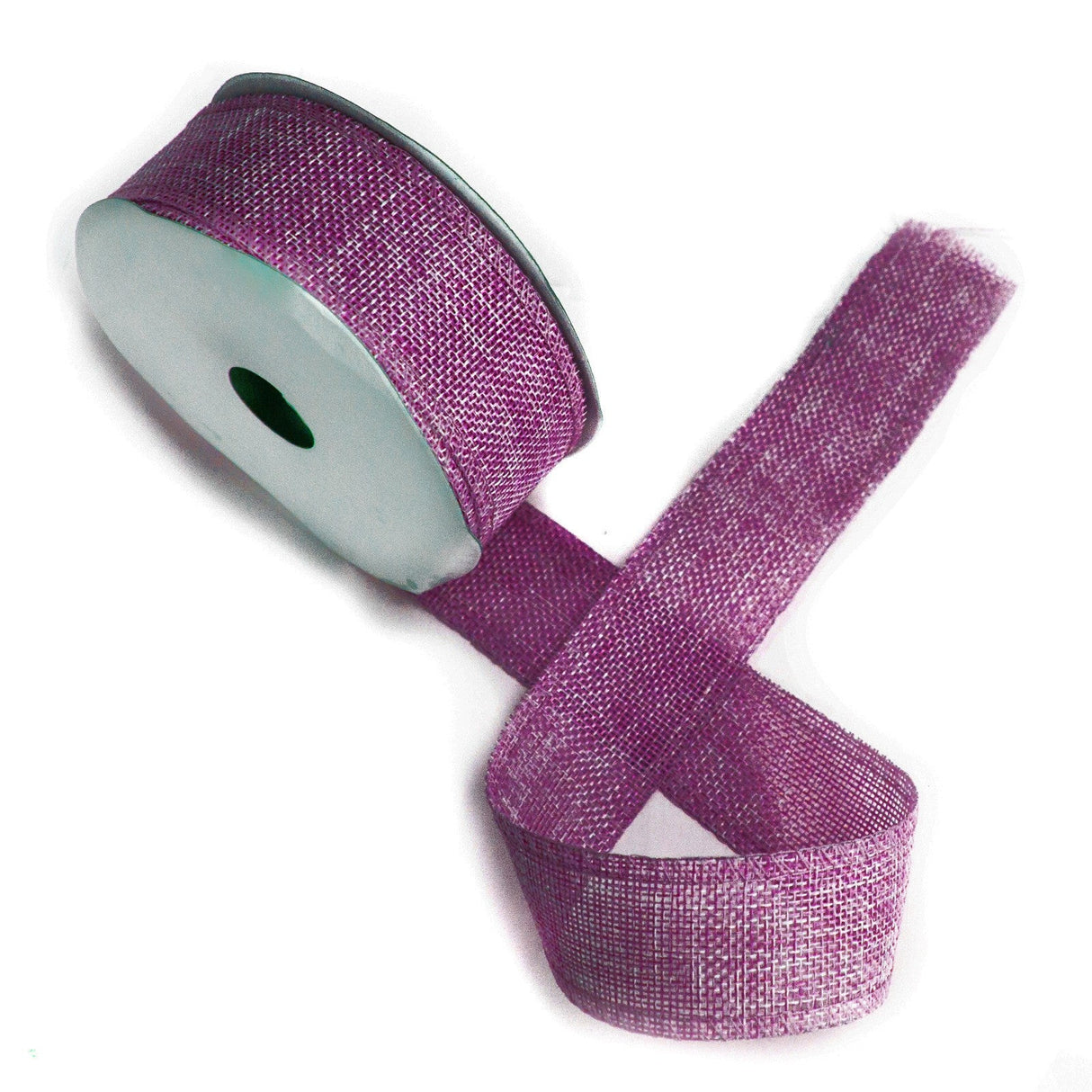 Natural Texture Ribbon 38mm x 20m - French Lavender - SHAMTAM.COM