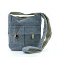 Natural Tones Two Pocket Bags - Comp Denim - Medium - SHAMTAM.COM