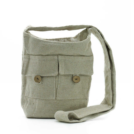 Natural Tones Two Pocket Bags - Natural - Medium - SHAMTAM.COM