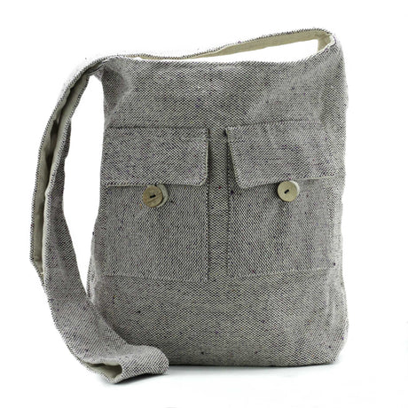 Natural Tones Two Pocket Bags - Soft Lavender - Large - SHAMTAM.COM