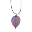 Necklace - Bravery Leaf - Multicoloured - SHAMTAM.COM