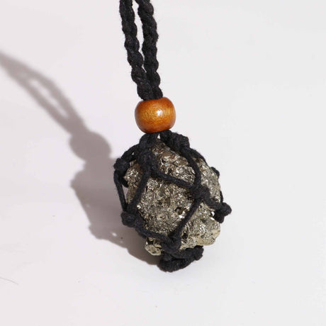 Gemstone Necklace Cord - Black - SHAMTAM.COM