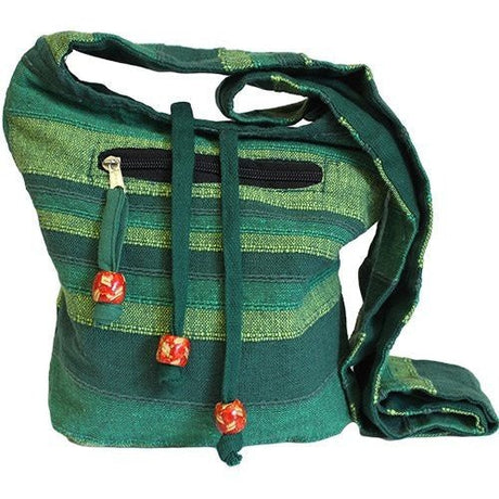 Nepal Sling Bag - Forest Green - SHAMTAM.COM