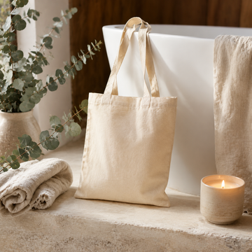 Nomad Sari Ikoniczna torba Toni Tote - Nobody Knows 67 - Natural 10oz