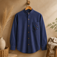 Camisa Nomad Sari Kathmandu - Índigo - XL