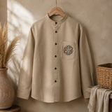 Camisa Nomad Sari Kathmandu - Piedra - XL