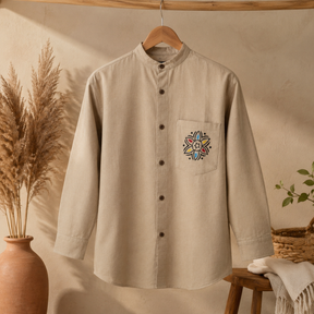 Camisa Nomad Sari Kathmandu - Piedra - XXL