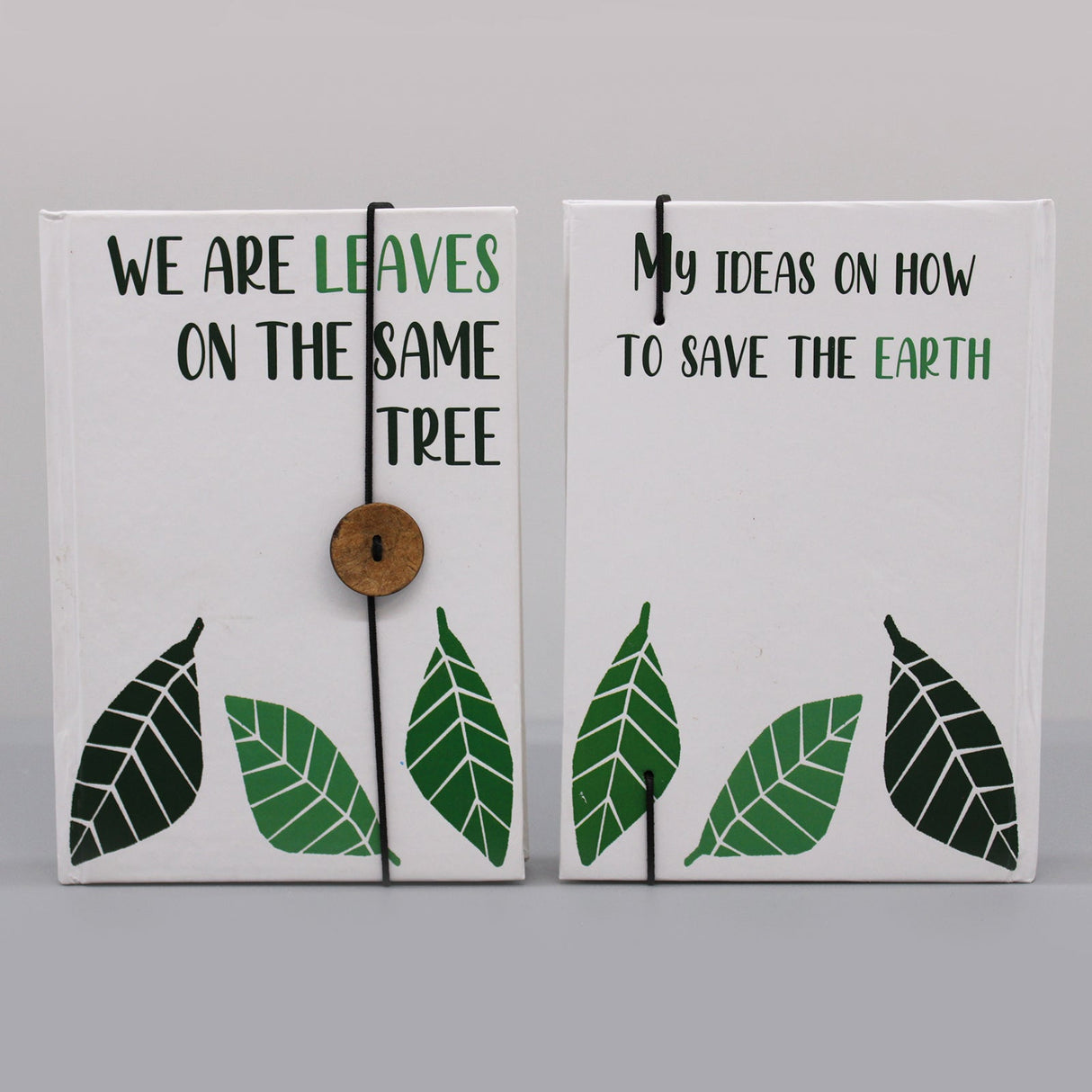 Notebook with strap - Leaves on the same tree - SHAMTAM.COM