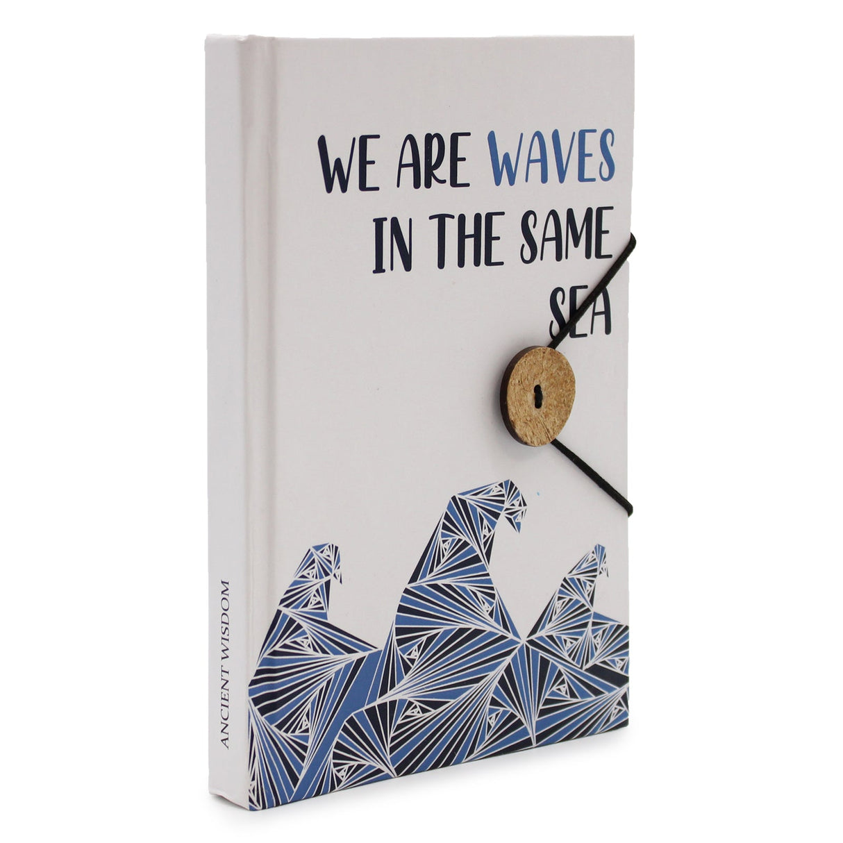 Notebook with strap - Waves in the same sea - SHAMTAM.COM