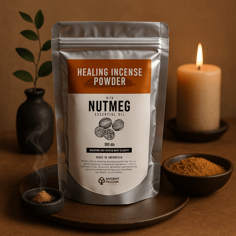 Nutmeg Incense Powder 100g - SHAMTAM.COM