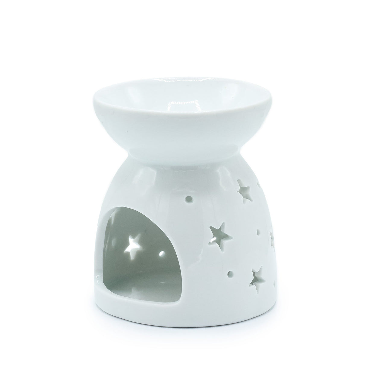 Oil Burner Angel Cut Out - White - SHAMTAM.COM