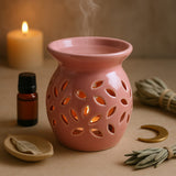 Oil Burner Rose Ancient Wisdom - SHAMTAM.COM