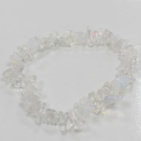Opalite Chip Stone Stretch Bracelet - SHAMTAM.COM