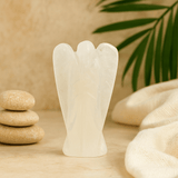Opalite Crystal Angel Hand Carved Figurine - SHAMTAM.COM