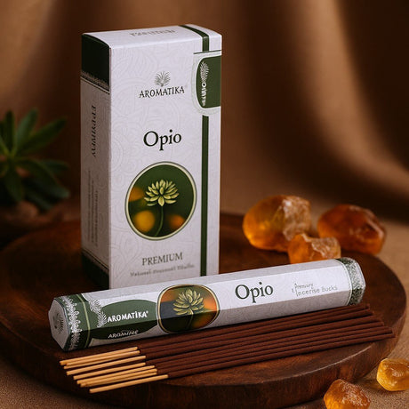 Opium Incense Sticks Charcoal Free Hex Aromatika - SHAMTAM.COM