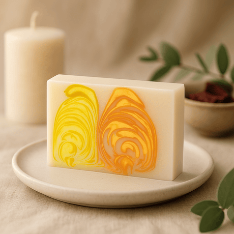 Orange and Ginger Soap Loaf 1.2 kg - SHAMTAM.COM