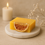 Orange Handmade Soap Bar 100g - SHAMTAM.COM