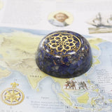 Orgonite Energy Dome - Lapis Dome - SHAMTAM.COM