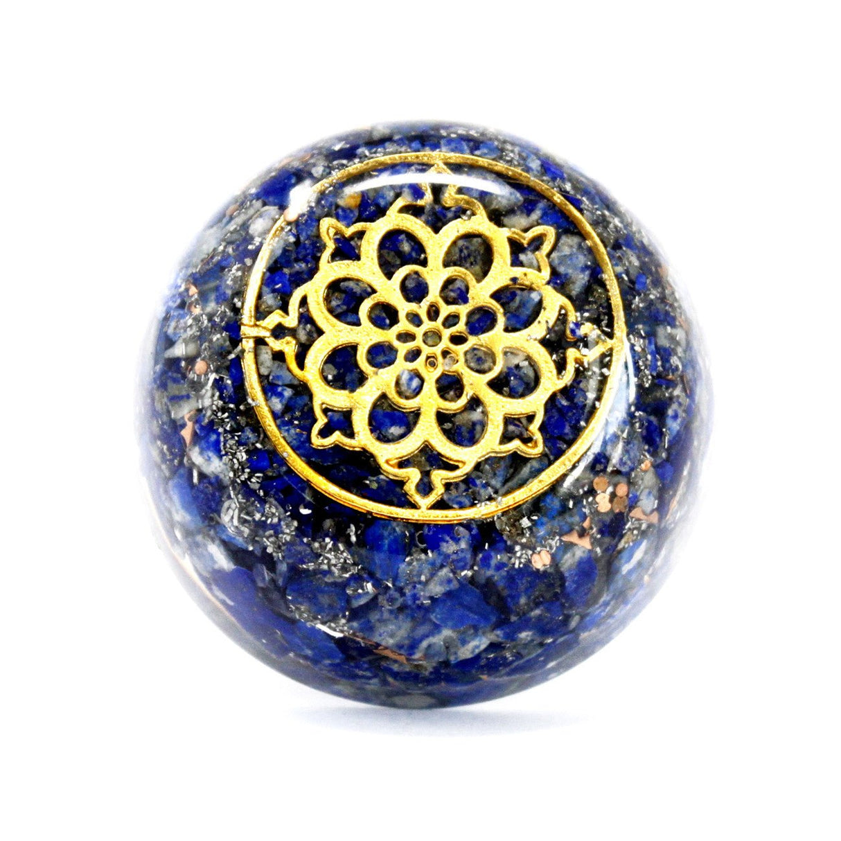 Orgonite Energy Dome - Lapis Dome - SHAMTAM.COM