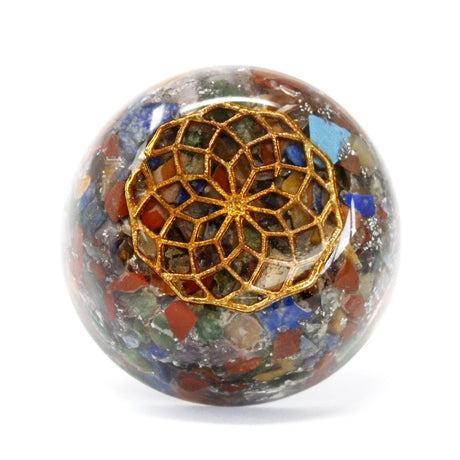 Orgonite Energy Dome - Multi Stone - SHAMTAM.COM