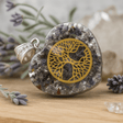 Orgonite Heart Pendant - Tree of Life - SHAMTAM.COM