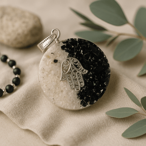 Orgonite Pendant Hamsa Hand of Fatima - SHAMTAM.COM