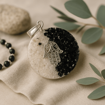 Orgonite Pendant Hamsa Hand of Fatima