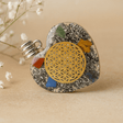 Orgonite Pendant Heart, 7 Chakra Stones - SHAMTAM.COM
