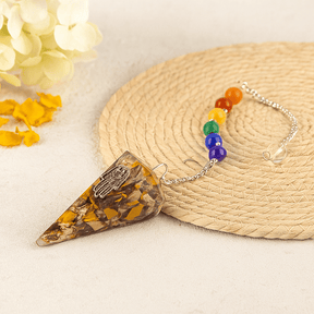 Orgonite Pendulum Chakra Hamsa - SHAMTAM.COM