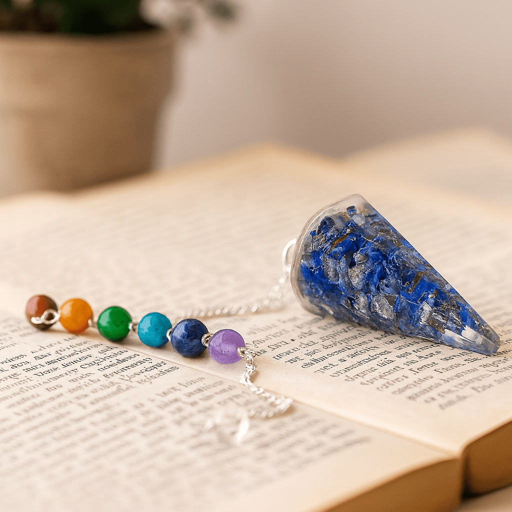 Orgonite Pendulum Lapis Chakra - SHAMTAM.COM