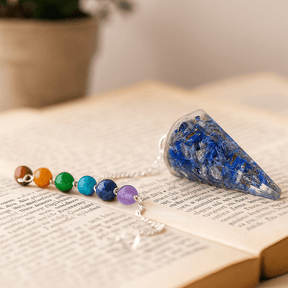 Orgonite Pendulum Lapis Chakra - SHAMTAM.COM