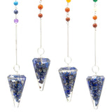 Orgonite Pendulum - Power Chakra Lapis - SHAMTAM.COM