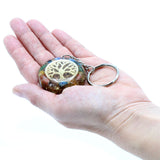 Talisman Keychain Orgonite Power - Gemstones Chakra Tree of Life - SHAMTAM.COM