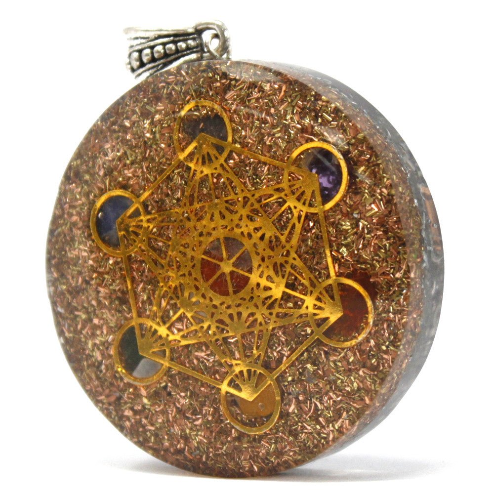 Orgonite Pendant - Multi Power Chakra - SHAMTAM.COM