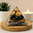 Orgonite Pyramid Midnight Reiki 70mm - SHAMTAM.COM