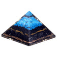 Orgonite Pyramid - Turqoise and Black Tourmaline - 70 mm - SHAMTAM.COM