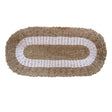 Seagrass Rug - White & Tan 60x120cm - SHAMTAM.COM