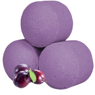 Pack Of 10 Chill Pills (Mini Bath Bombs) - Frosted Sugar Plum - SHAMTAM.COM